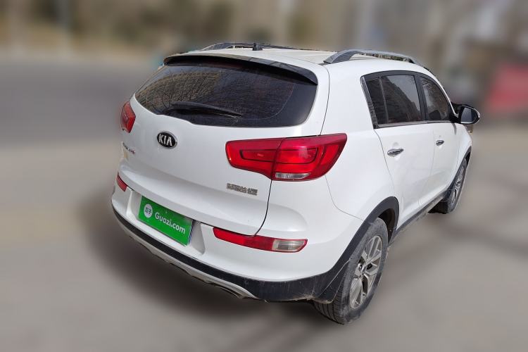 Used Kia Sportage R 2016 2.0L Automatic Two-Wheel Drive GLS Trim Rear Right 45 Deg