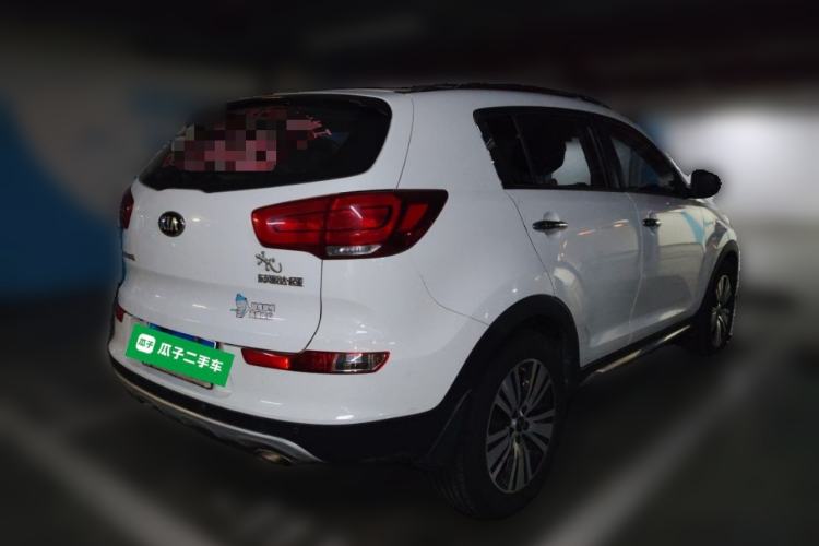 Used Kia Sportage R 2016 2.0L Automatic Two-Wheel Drive DLX Rear Right 45 Deg
