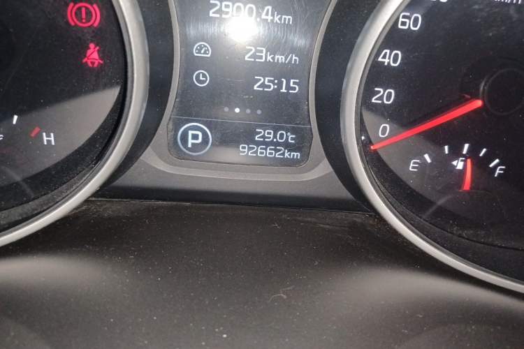 Used Kia Sportage R 2016 2.0L Automatic Two-Wheel Drive GL Odometer Close Up