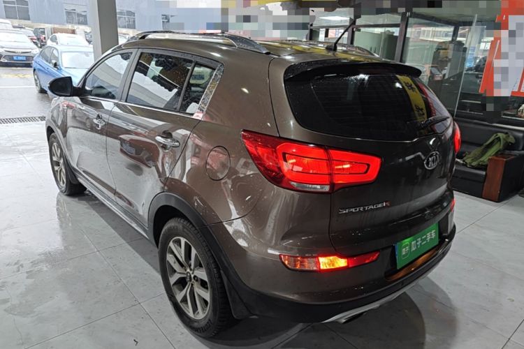 Used Kia Sportage R 2016 2.0L Automatic Two-Wheel Drive GLS Trim Rear Left 45 Deg