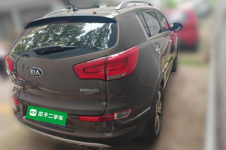 Used Kia Sportage R 2016 2.0L Automatic Two-Wheel Drive DLX Rear Right 45 Deg