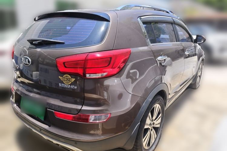 Used Kia Sportage R 2016 2.0L Automatic Two-Wheel Drive DLX Rear Right 45 Deg