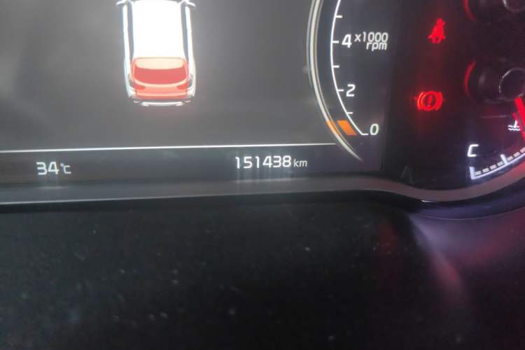 Used Kia Sportage R 2018 2.0L Automatic Smart Luxury Version China V Standard Odometer Close Up