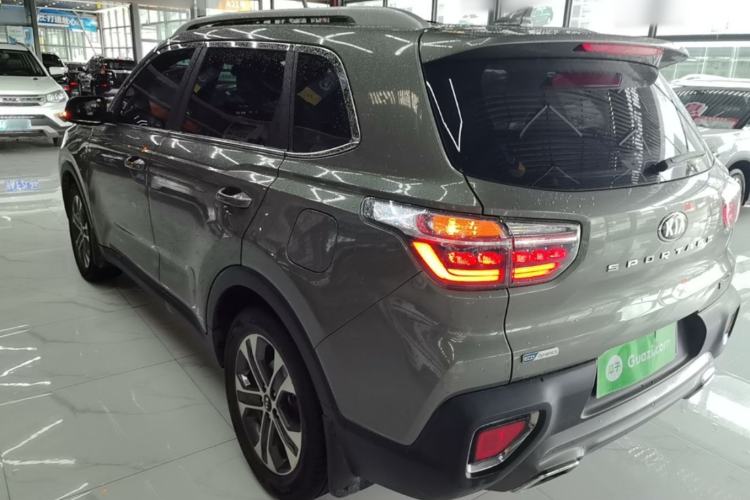 Used Kia Sportage R 2018 2.0L Automatic Smart Luxury Version China V Standard Rear Left 45 Deg