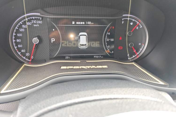 Used Kia Sportage R 2018 2.0L Automatic Smart Luxury Version China V Standard Odometer Close Up