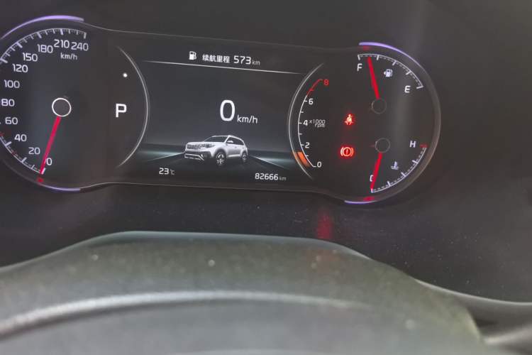Used Kia Sportage R 2018 2.0L Automatic Smart Luxury Version China V Standard Odometer Close Up
