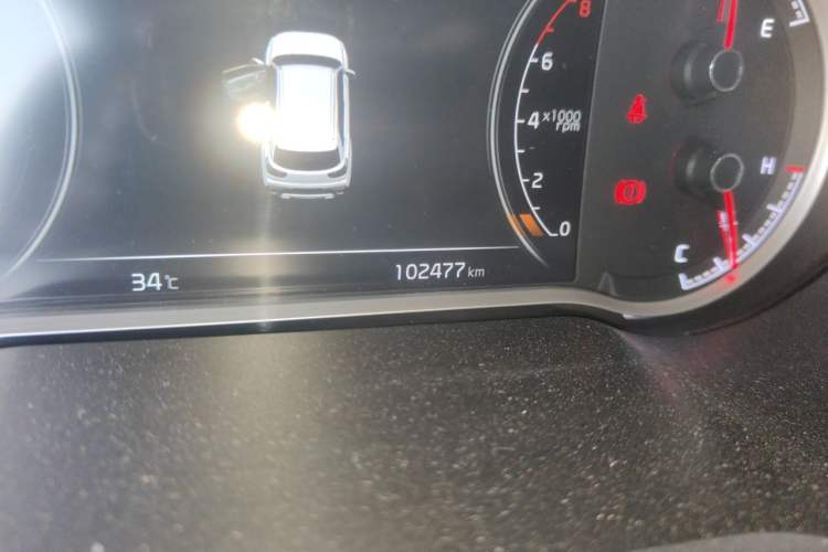 Used Kia Sportage R 2018 2.0L Automatic Smart Luxury Version China V Standard Odometer Close Up