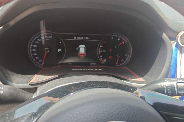 Used Kia Sportage R 2018 2.0L Automatic Smart Luxury Version China V Standard Odometer Close Up