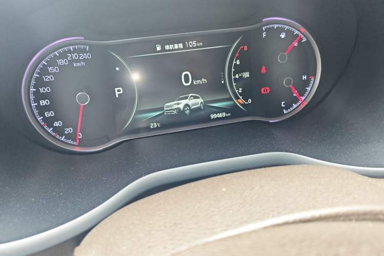 Used Kia Sportage R 2018 2.0L Automatic Smart Luxury Version China V Standard Odometer Close Up