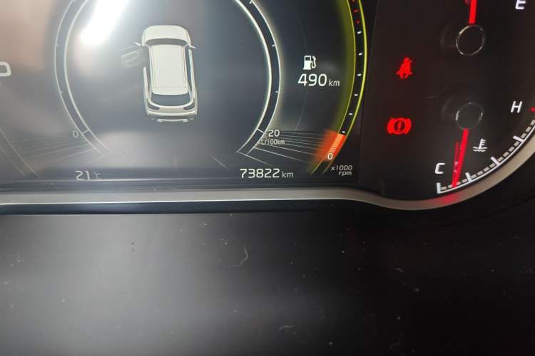 Used Kia Sportage R 2018 2.0L Automatic Smart Luxury Version China V Standard Odometer Close Up