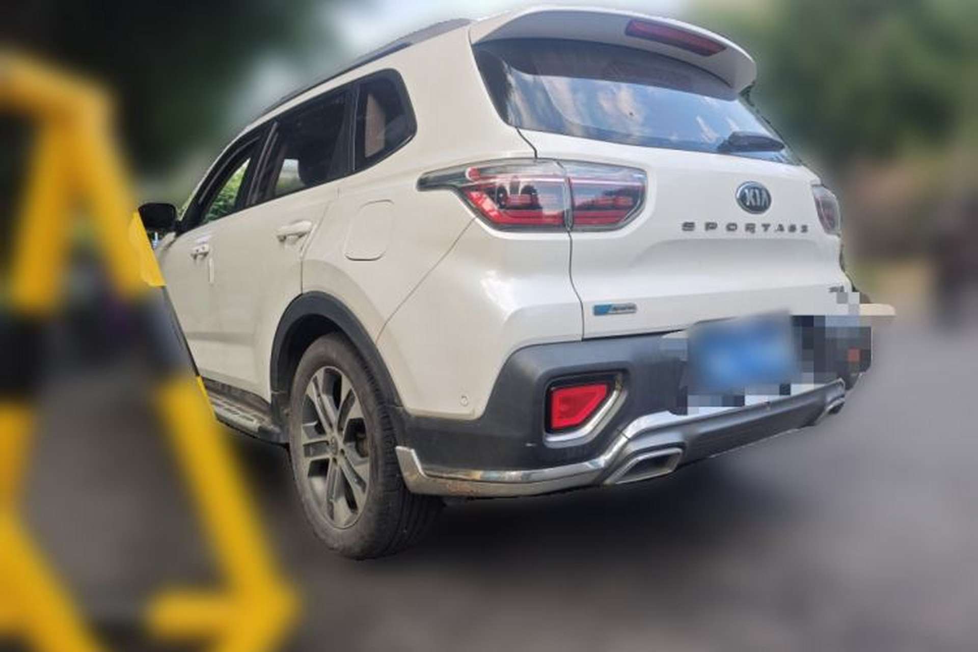 Used Kia Sportage R 2018 2.0L Automatic Smart Luxury Version China V Standard Rear Left 45 Deg