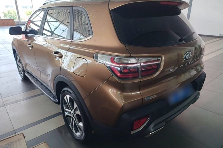 Used Kia Sportage R 2018 2.0L Automatic Smart Luxury Version China V Standard Rear Left 45 Deg