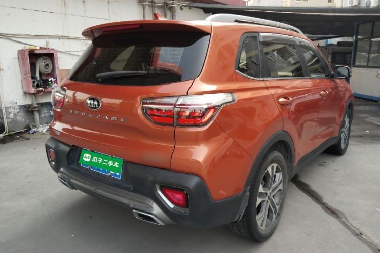 Used Kia Sportage R 2018 2.0L Automatic Smart Luxury Version China V Standard Rear Right 45 Deg