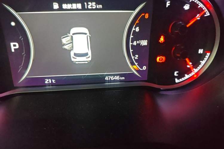 Used Kia Sportage R 2019 2.0L Automatic Smart Luxury Edition Odometer Close Up