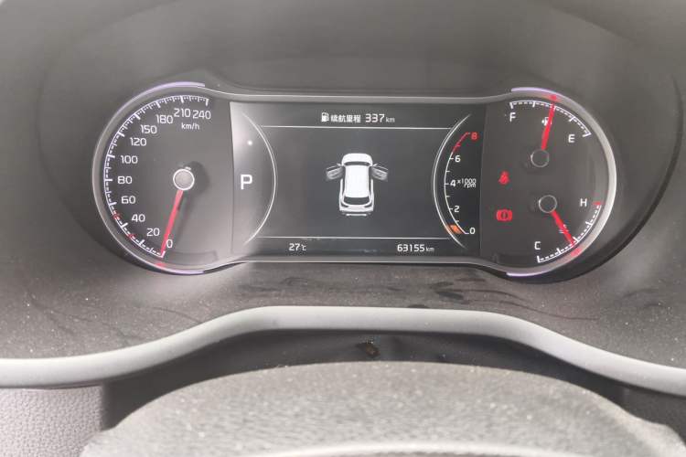 Used Kia Sportage R 2019 1.4T DCT Smart Luxury Edition GLS Odometer Close Up