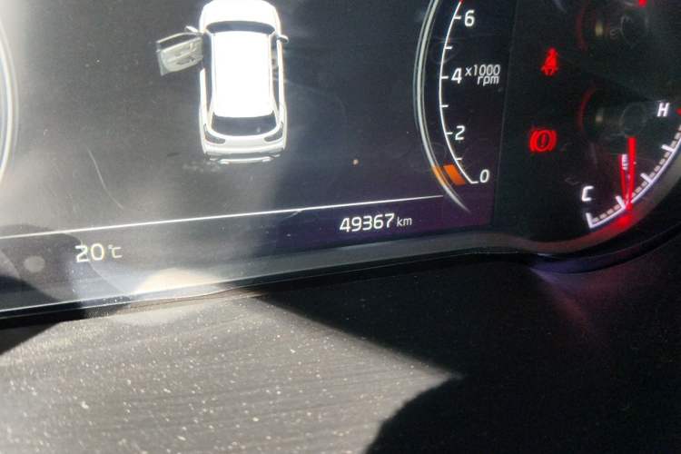 Used Kia Sportage R 2019 2.0L Automatic Smart Luxury Edition Odometer Close Up