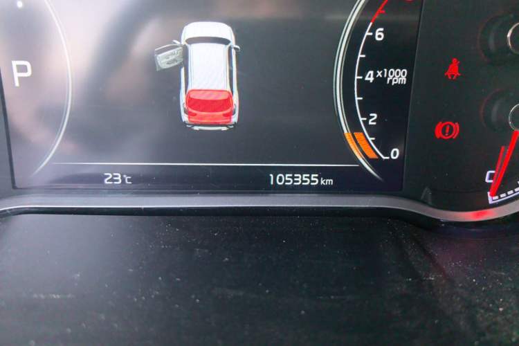 Used Kia Sportage R 2019 2.0L Automatic Smart Luxury Edition Odometer Close Up