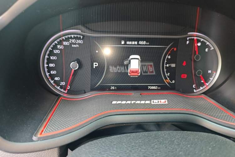 Used Kia Sportage R 2019 2.0L Automatic Smart Luxury Edition Odometer Close Up