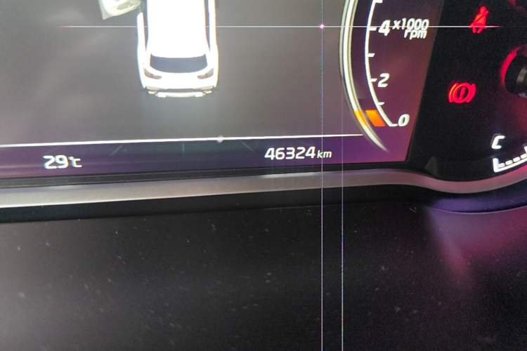 Used Kia Sportage R 2019 2.0L Automatic Smart Luxury Edition Odometer Close Up