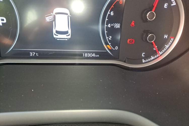 Used Kia Sportage R 2019 2.0L Automatic Smart Luxury Edition Odometer Close Up