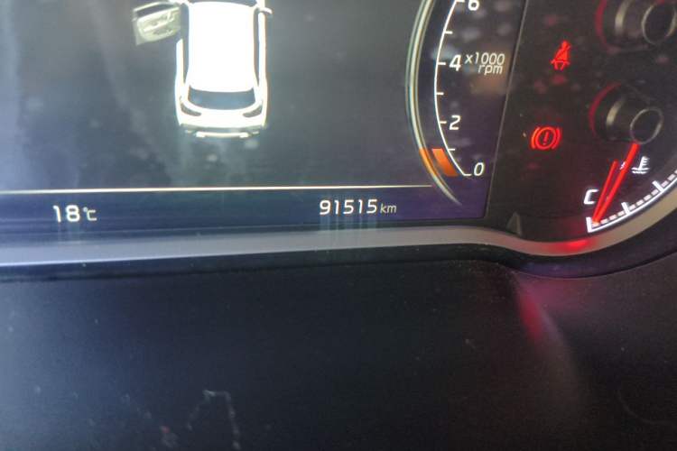 Used Kia Sportage R 2019 2.0L Automatic Smart Luxury Edition Odometer Close Up