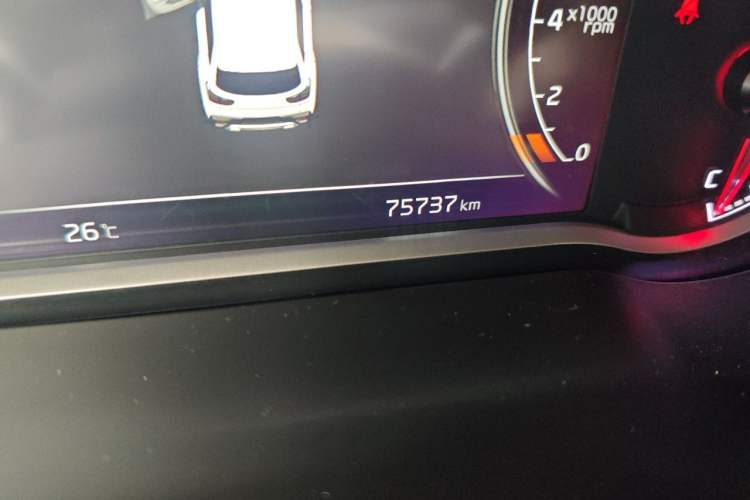 Used Kia Sportage R 2019 2.0L Automatic Smart Luxury Edition Odometer Close Up