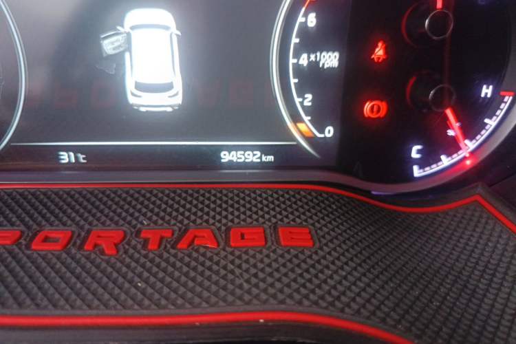 Used Kia Sportage R 2019 2.0L Automatic Smart Luxury Edition Odometer Close Up