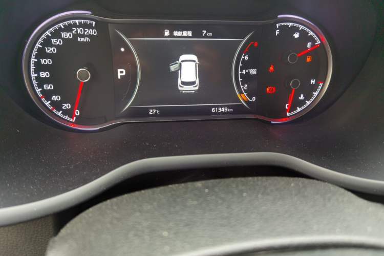 Used Kia Sportage R 2019 2.0L Automatic Smart Luxury Edition Odometer Close Up