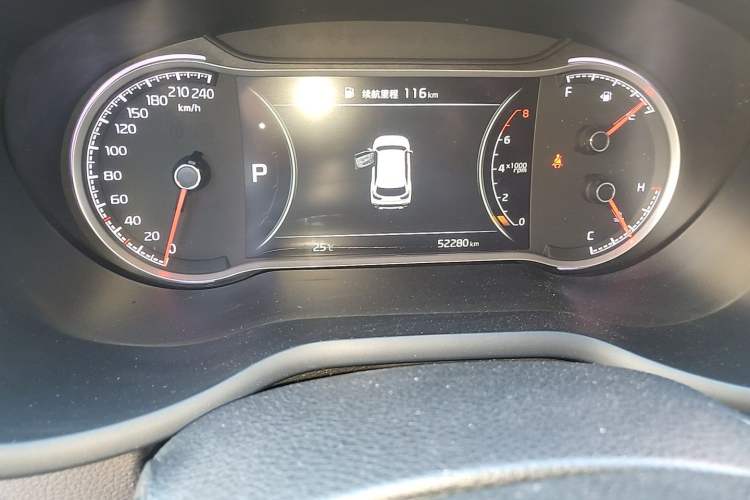 Used Kia Sportage R 2019 2.0L Automatic Smart Luxury Edition Odometer Close Up