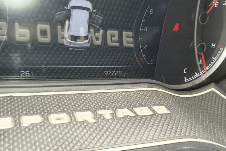 Used Kia Sportage R 2019 2.0L Automatic Smart Luxury Edition Odometer Close Up