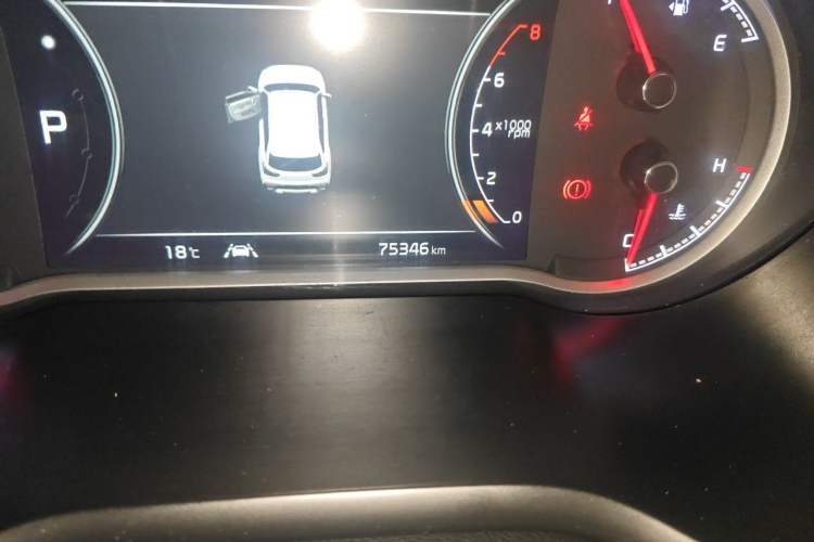 Used Kia Sportage R 2019 2.0L Automatic Smart Luxury Enhanced Edition Odometer Close Up