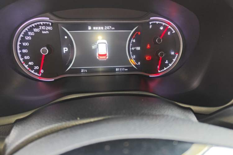 Used Kia Sportage R 2019 2.0L Automatic Smart Luxury Edition Odometer Close Up