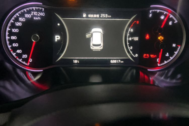 Used Kia Sportage R 2019 2.0L Automatic Smart Luxury Edition Odometer Close Up