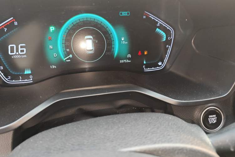 Used Kia Sportage R 2021 Ace 2.0L Splendid Edition Odometer Close Up