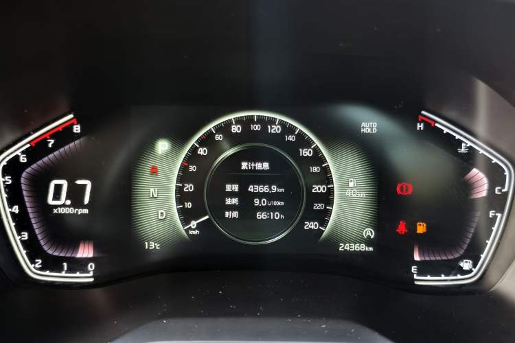 Used Kia Sportage R 2021 Ace 2.0L Splendid Edition Odometer Close Up