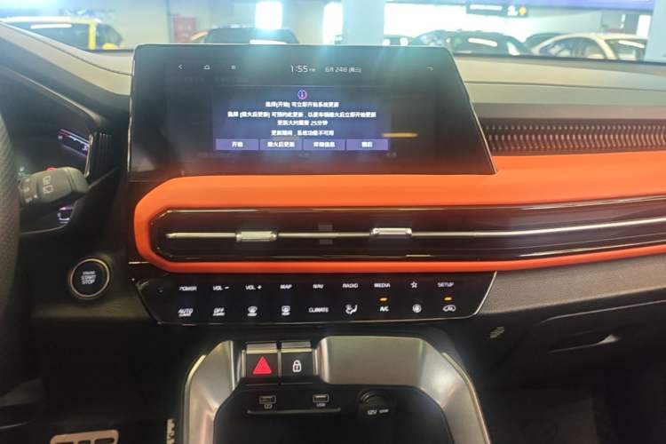 Used Kia Sportage R 2021 Ace 1.5T GT Line Supreme Edition Audio And AC Panel