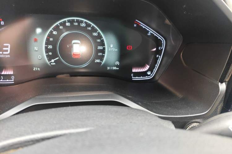 Used Kia Sportage R 2021 Ace 2.0L Splendid Edition Odometer Close Up