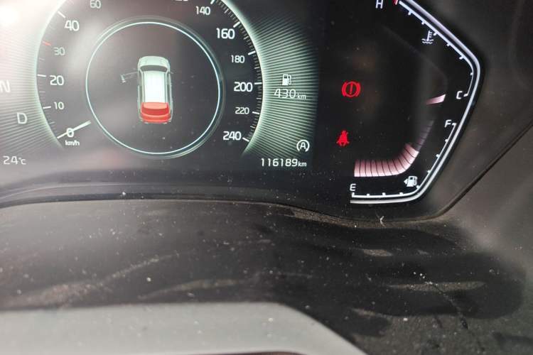 Used Kia Sportage R 2021 Ace 2.0L Splendid Edition Odometer Close Up