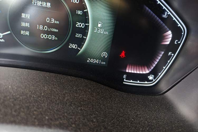 Used Kia Sportage R 2021 Ace 2.0L Splendid Edition Odometer Close Up