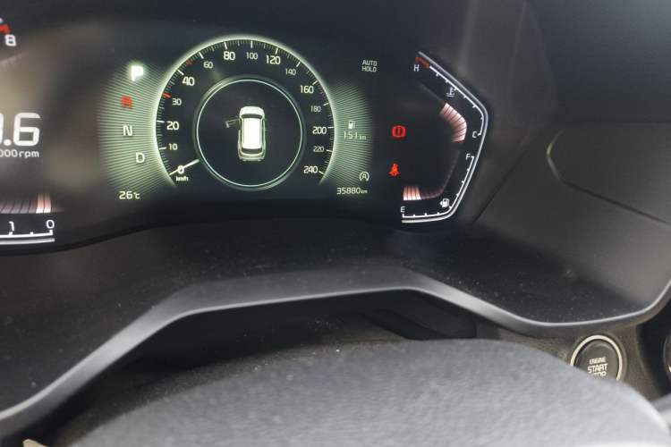 Used Kia Sportage R 2021 Ace 2.0L Splendid Edition Odometer Close Up