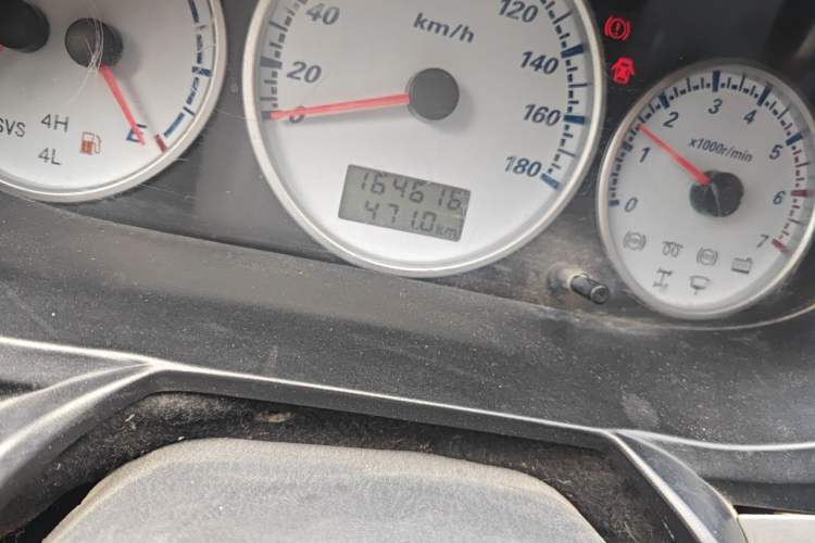 Used King Long Golden Way  Odometer Close Up