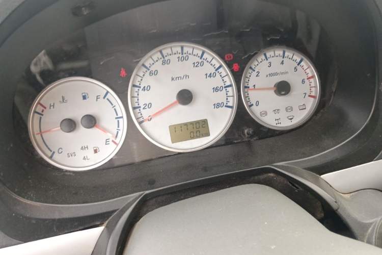 Used King Long Golden Way 2015 2.0L Van 4G21B Odometer Close Up