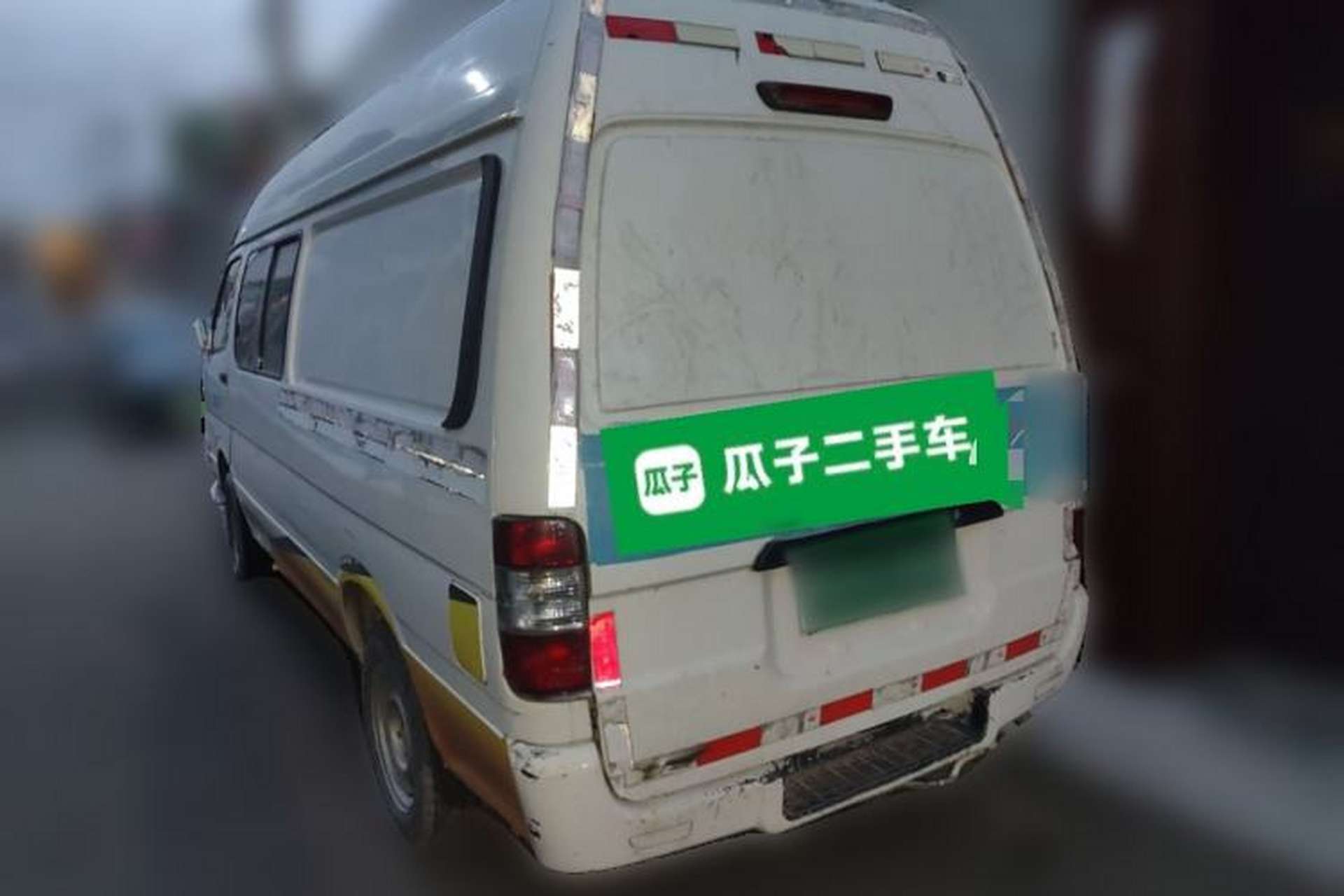 Used King Long Golden Way 2015 2.0L Van Long Wheelbase Model 4G21B Rear Left 45 Deg
