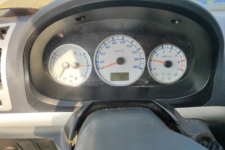 Used King Long Golden Way 2016 2.0L Value-Plus Edition 4G20 Odometer Close Up