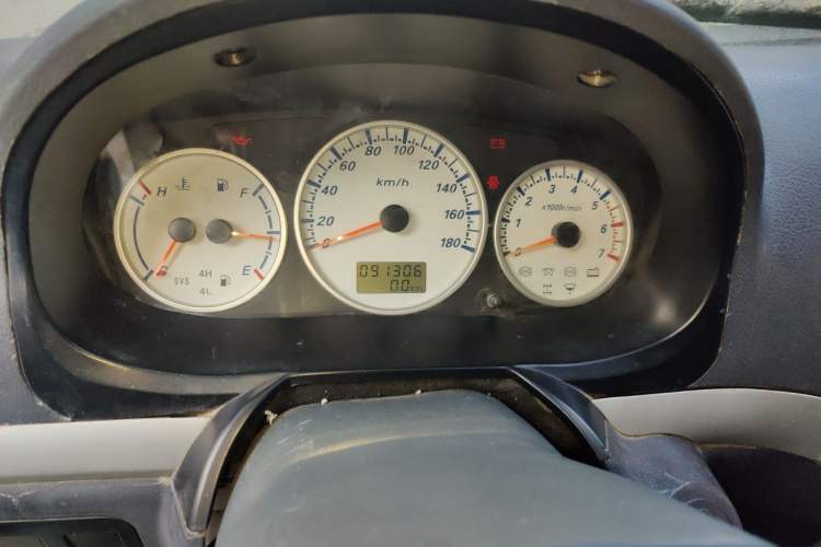 Used King Long Golden Way  Odometer Close Up
