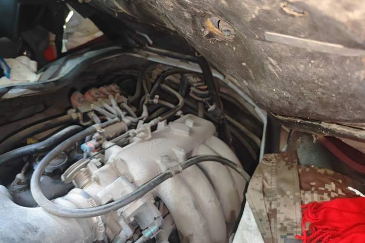 Used King Long Golden Way  Engine Bay Left