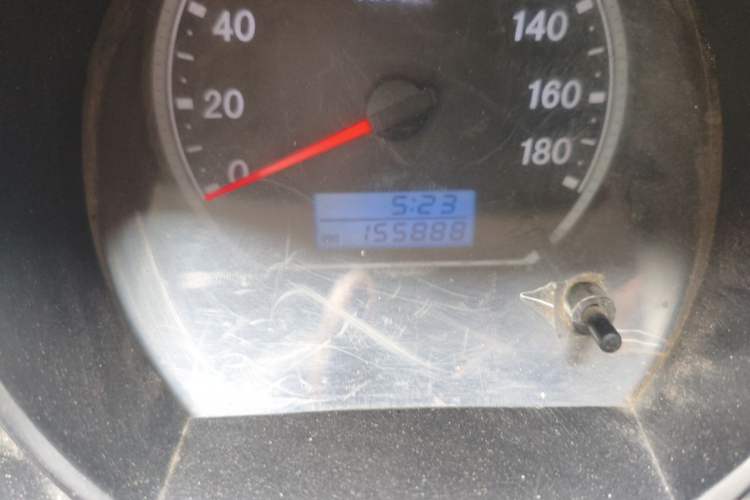 Used King Long Golden Way 2017 2.2L Van Series V22 Odometer Close Up