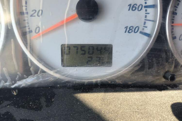 Used King Long Golden Way  Odometer Close Up