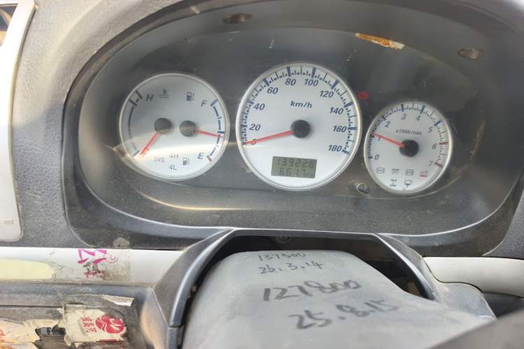 Used King Long Golden Way 2018 2.0L Van Series 4G20 Odometer Close Up