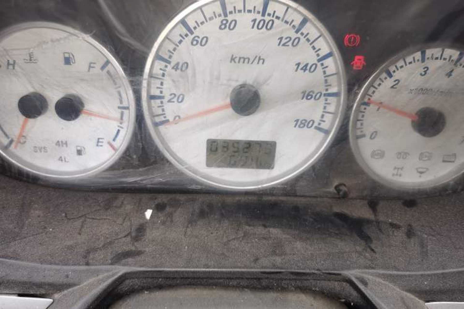 Used King Long Golden Way 2018 2.0L Business Series 4G20 Odometer Close Up